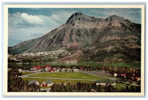 Waterton Lakes National Park Alberta Canada Postcard Townsite c1940's