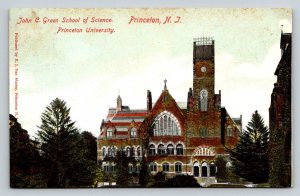 1907  Princeton University   New Jersey   Postcard