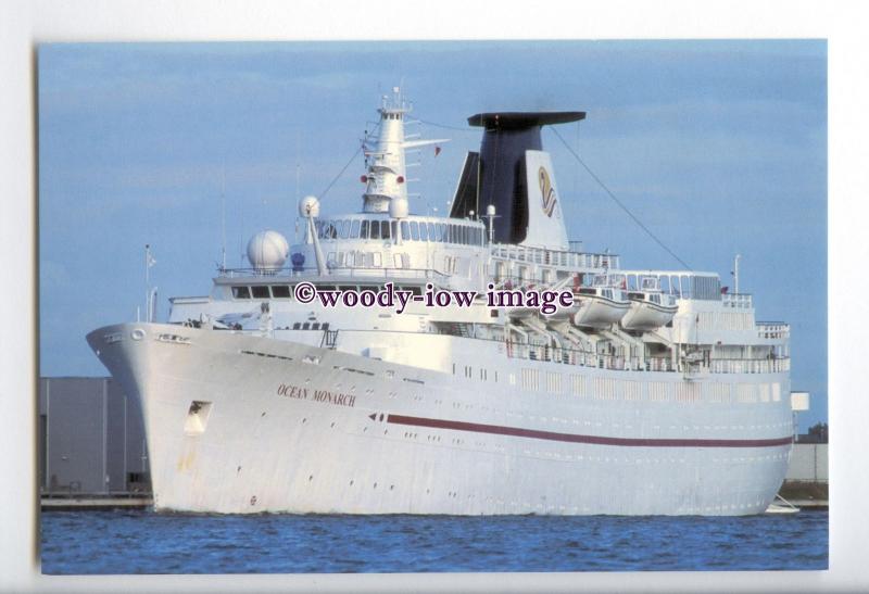 LN0968 - Oceanic Liner - Ocean Monarch , built 1955 ex Port Sydney - postcard