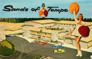 1950s Sands Motor Hotel of Tempe Arizona  Vintage Postcard