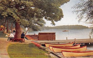 The Boat Landing Young Men's Christian Association Camp - Lake Geneva, Wiscon...