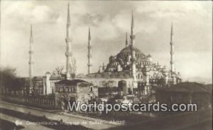 Real photo - Mosquee de Sultan - Ahmed Turkey Unused 