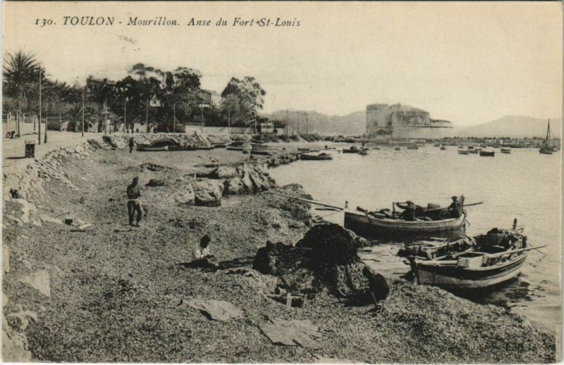 CPA Toulon Mourillon ,Anse du Fort St Louis FRANCE (1096039)