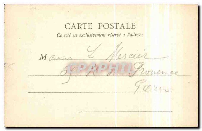 Paris Old Postcard Apse of Notre Dame