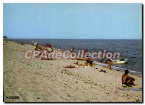 Postcard Modern Marine From caprone Ghisonnaccia The Beach