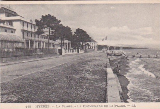 France Hyeres La Plage La Promenade de la Plage