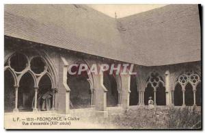 Old Postcard Abundance view of the cloister Together