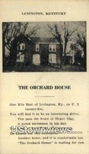 The Orchard House - Lexington, KY