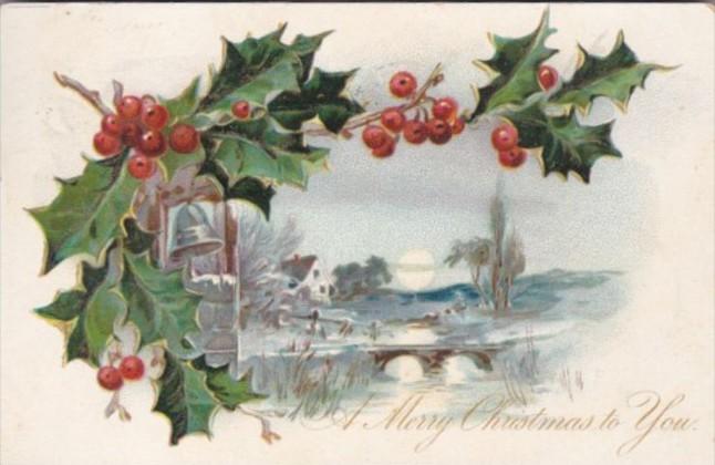 Tucks Merry Christmas To You 1905