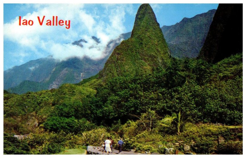 Iao Valley Wailuku Maui Hawaii Postcard