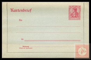 German Reichspost Postcard