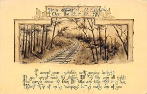 Delaware & Hudson Railroad Railroad, Train Postcard