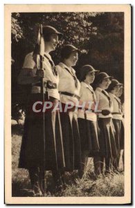 Old Postcard Scout Scout Jamboree In Girl Scouts Clan