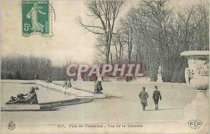 CPA Parc de Versailles Vue de la Terrasse