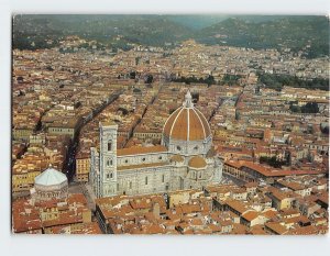 Postcard Aerial view, The Dome, Florence, Italy