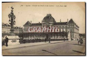 Postcard Old Lyon Faculty of Law and Letters