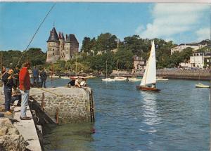 BF15641 pornic pecheurs a l entree du port l a  france front/back image