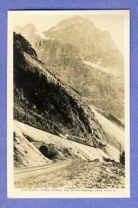Field, British Columbia/B.C., Canada Postcard, Spiral Tunnel