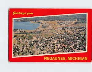 Postcard Greetings from Negaunee, Michigan