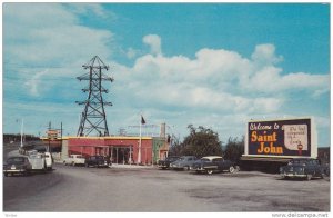 Tourist Vureau , St John . New Brunswick , Canada , 50-60s