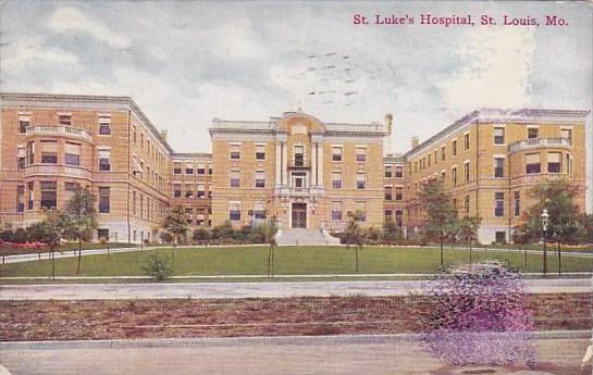 Saint Luke's Hospital Saint Louis Missouri 1913