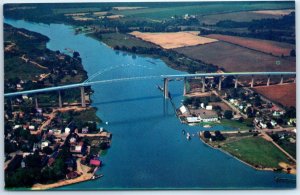 Postcard - Chesapeake City Bridge - Chesapeake City, Maryland