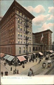 Tuck New Orleans LA St. Charles Hotel Ser. No. 2108 c1910 Vintage Postcard