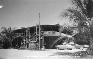 J35/ Vero Beach Florida RPPC Postcard c1950s The Driftwood Hotel  39