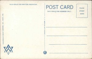 La Grande Oregon OR High School c1920s-30s Postcard