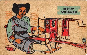 Pueblo belt Weaver Oddities 1947 