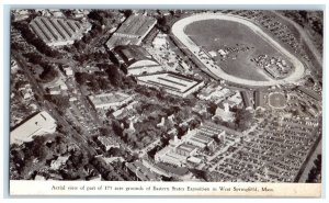 1910 Aerial View Part 175 Grounds Eastern States Exposition Springfield Postcard