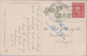 USA Supt Office Cave Hill Cemetery Louisville Kentucky Vintage Postcard C034