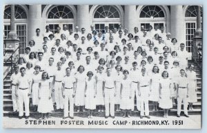Richmond Kentucky KY Postcard Stephen Foster Music Camp c1936 Vintage Antique