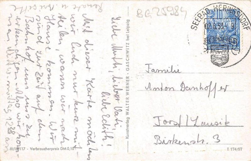 BG25984 gruss von der insel usedom germany