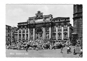 Italy Roma Fontana di Trevi Fountain Rome Glossy 4X6 Photo Postcard