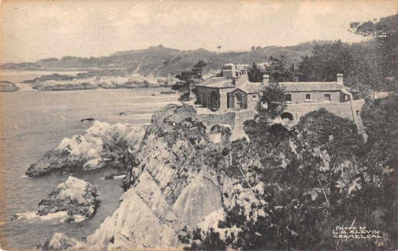 Carmel California Carmel Highlands Residence Scenic View Antique Postcard J70332