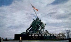 Us Marine Corps War Memorial  - Arlington, Virginia VA  