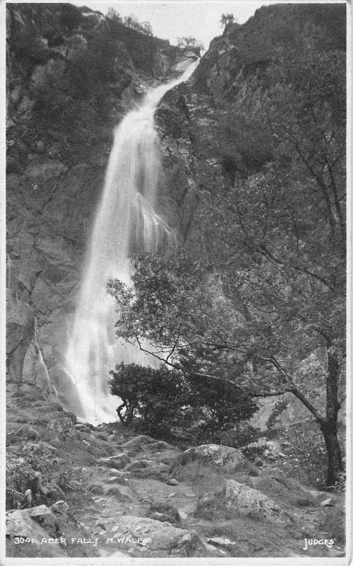 uk31162 aber falls wales real photo uk