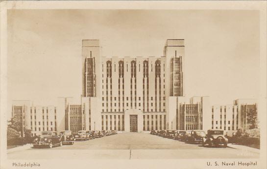 United States Naval Hospital Philadelphia Pennsylvania 1945 Real Photo