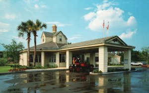 Vintage Postcard Winfield Inn Guest Rooms Main Gate East Kissimmee Florida FL