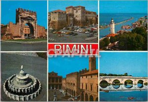 Postcard Modern Rimini Monument