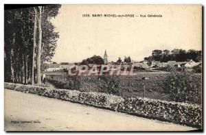 Old Postcard Saint Michel Sur Orge General view