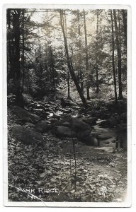 Park Ridge, New Jersey Mailed RPPC Real Photo Post Card