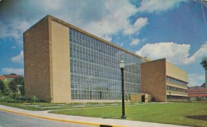 USA Summerfield Hall School University of Kansas Lawrence Postcard 07.91