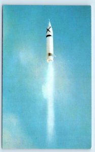 HUNTSVILLE, AL Alabama ~ JUPITER GUIDED MISSILE Redstone Arsenal c1960s Postcard