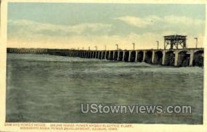 Dam And Power House - Keokuk, Iowa IA