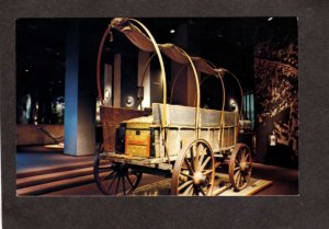 MO Covered Wagon Museum of Westward Expansion St Louis Missouri Postcard