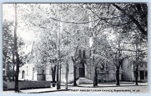 1910-20's PARKERSBURG WEST VIRGINIA WV FIRST PRESBYTERIAN CHURCH POSTCARD