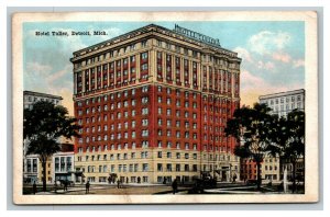 Vintage 1910's Advertising Postcard Hotel Tuller Detroit Michigan