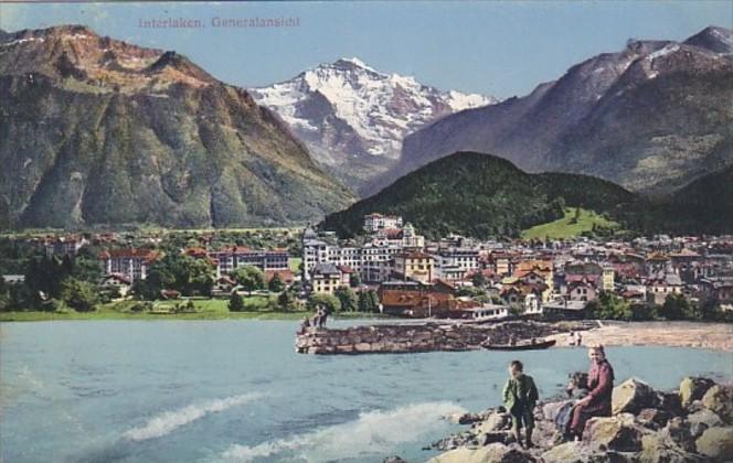 Switzerland Interlaken Generalansicht